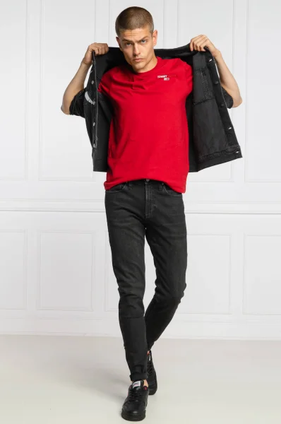 Tricou | Regular Fit Tommy Jeans 	roșu	