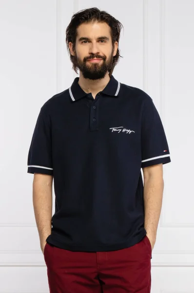 Polo | Casual fit | pique Tommy Hilfiger 	bluemarin	