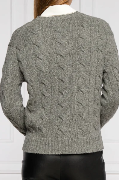 De lână pulover | Regular Fit cu adaos de cașmir POLO RALPH LAUREN 	gri	