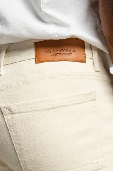 Pantaloni scurți | Regular Fit | denim Marc O' Polo 	crem	