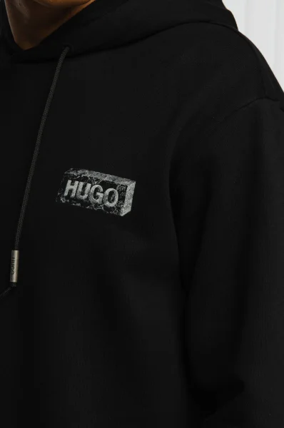 Hanorac Downsville | Regular Fit HUGO 	negru	