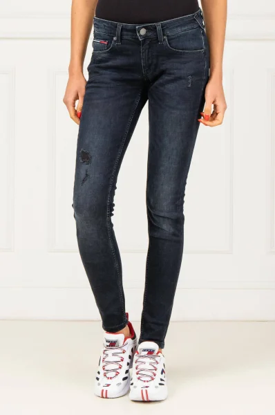 blugi SOPHIE | Skinny fit | low rise Tommy Jeans 	bluemarin	