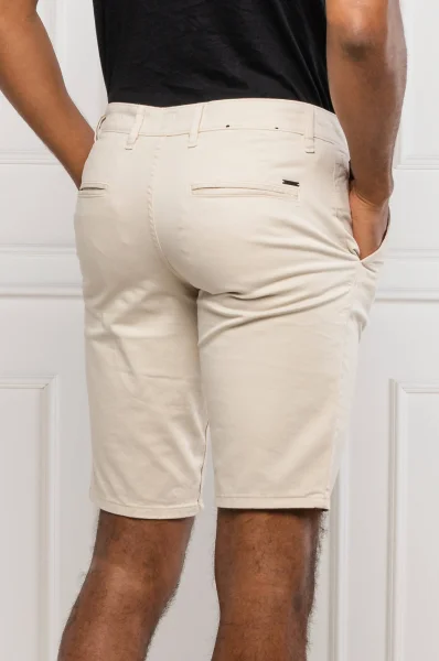 Pantaloni scurți Schino | Slim Fit BOSS ORANGE ecru