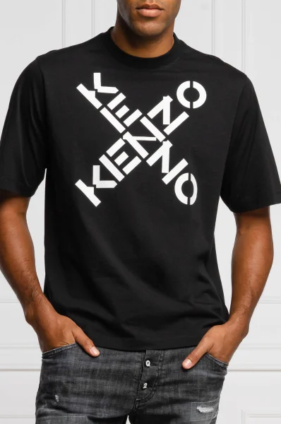 Tricou | Relaxed fit Kenzo 	negru	