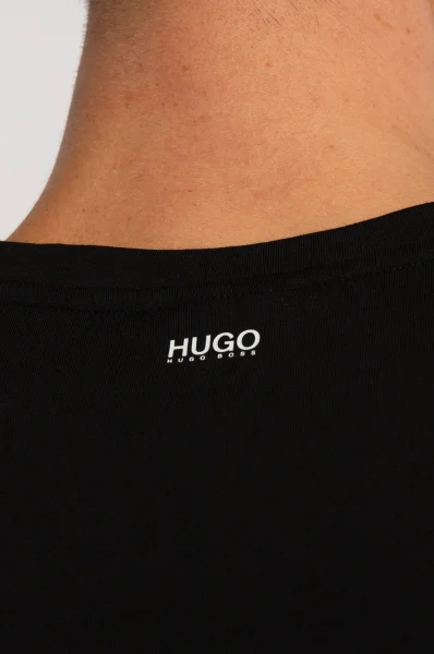 Tricou 2-pack HUGO-V | Slim Fit HUGO 	negru	
