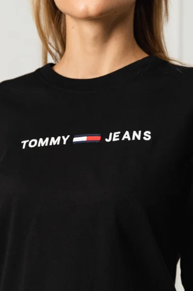 hanorac | Regular Fit Tommy Jeans 	negru	