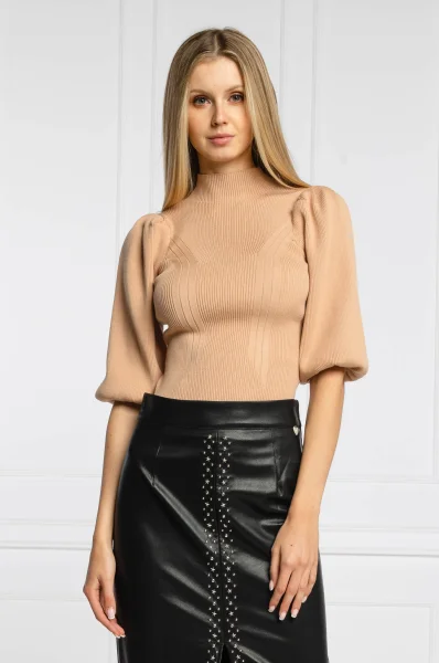 Pulover BETSY | Regular Fit GUESS 	camel	
