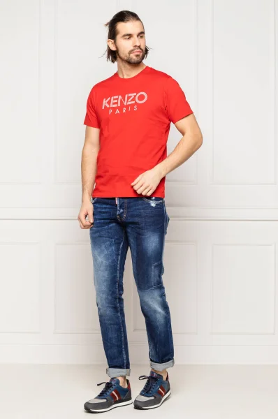 tricou | Regular Fit Kenzo 	roșu	