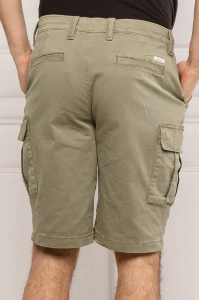 Pantaloni scurți | Regular Fit Calvin Klein 	verde	