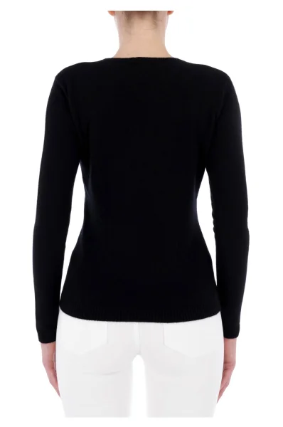 De cașmir pulover CONDOR | Slim Fit MAX&Co. 	negru	