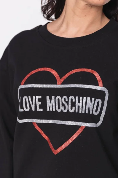 hanorac | Regular Fit Love Moschino 	negru	
