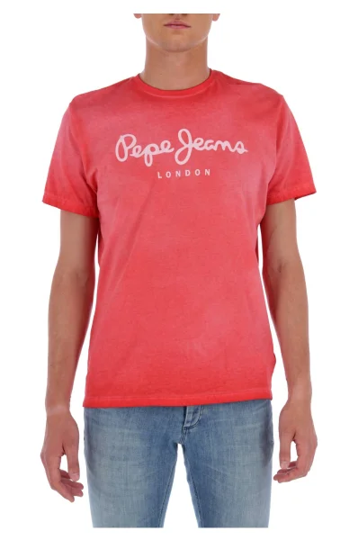 tricou West Sir | Regular Fit Pepe Jeans London 	roșu	