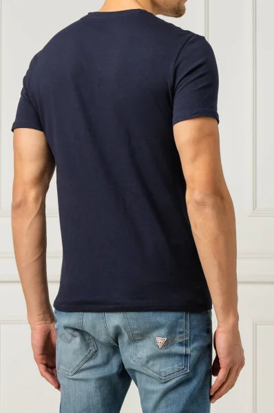 tricou CORE | Extra slim fit GUESS 	bluemarin	