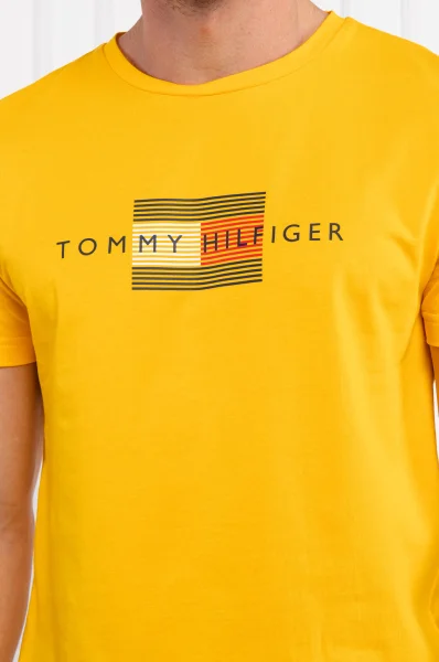Tricou | Regular Fit Tommy Hilfiger 	galben	