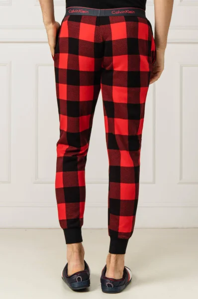 Spodnie od piżamy | Relaxed fit Calvin Klein Underwear 	roșu	