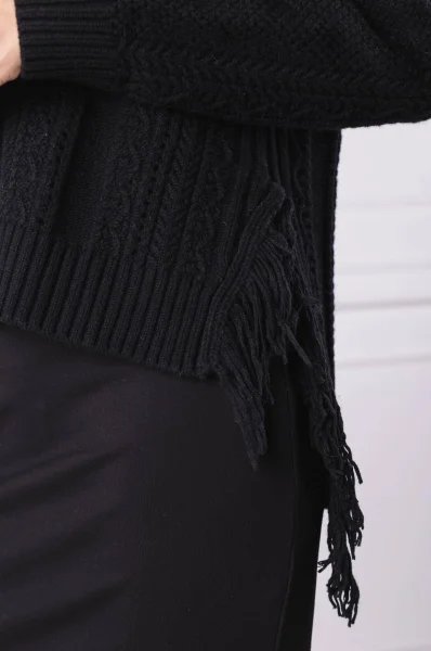 De lână pulover | Regular Fit cu adaos de cașmir TWINSET 	negru	