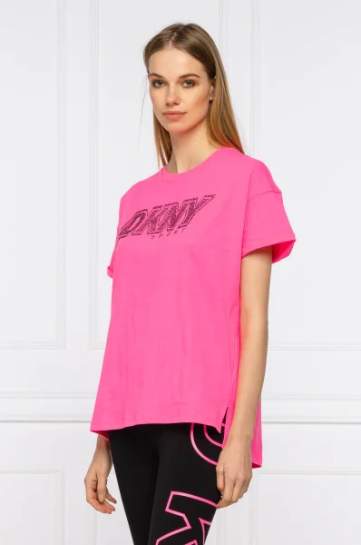 Tricou RHINESTO | Relaxed fit DKNY Sport 	fucsia	