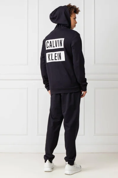 hanorac LOGO | Regular Fit Calvin Klein Performance 	negru	