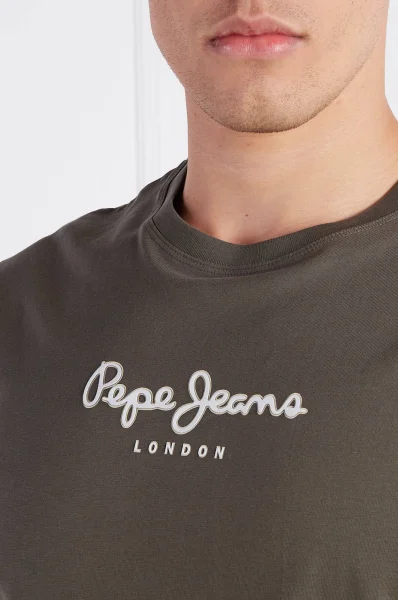 Tricou EDWARD TEE | Regular Fit Pepe Jeans London 	verde	