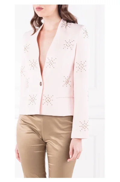 jachetă Jennifer Lopez | Regular Fit Marciano Guess 	roz pudră	