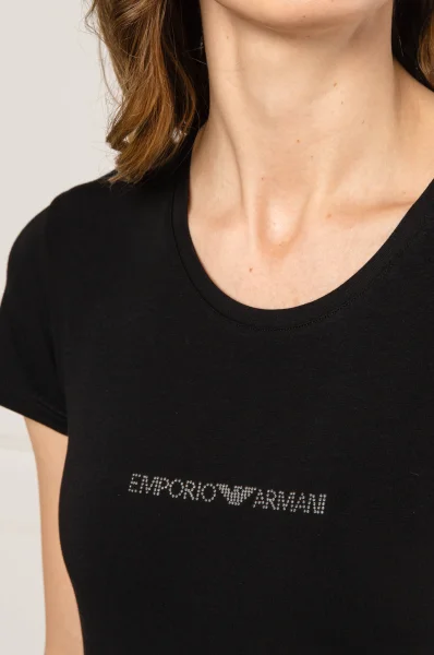Tricou | Slim Fit Emporio Armani 	negru	