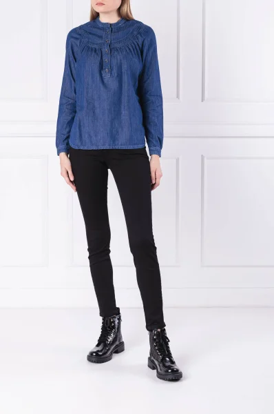 cămașă ALICIA | Regular Fit | denim Pepe Jeans London 	albastru	