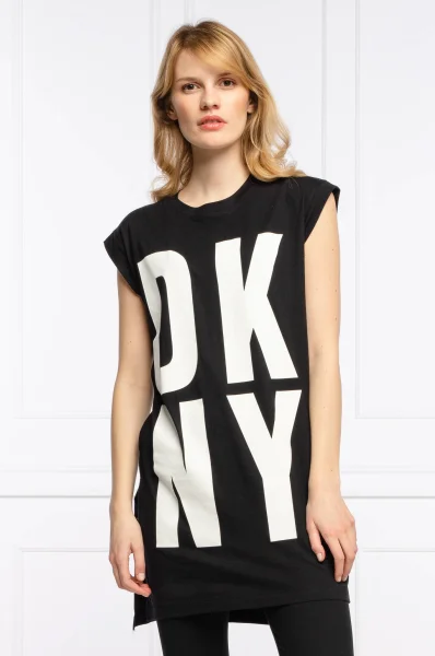 Tricou | Relaxed fit DKNY 	negru	
