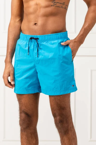pantaloni scurți kąpielowe | Regular Fit Tommy Hilfiger Underwear 	turcoaz	
