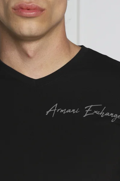 Tricou | Regular Fit Armani Exchange 	negru	