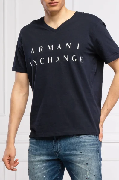 Tricou | Slim Fit Armani Exchange 	bluemarin	