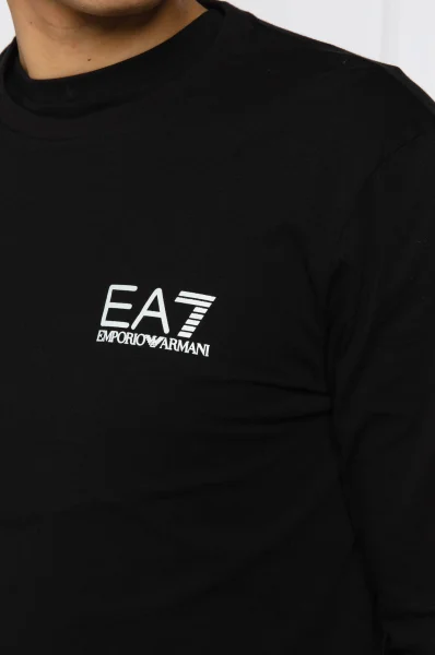 Longsleeve | Regular Fit EA7 	negru	
