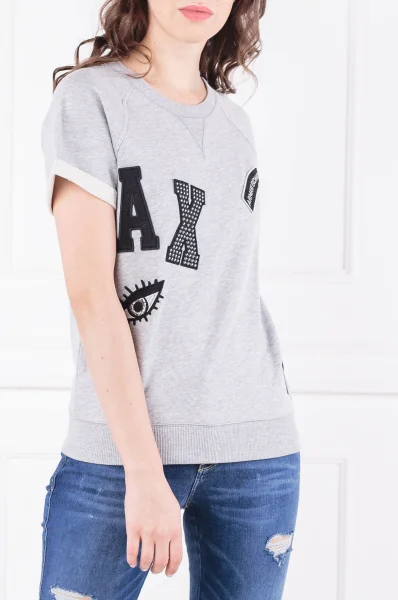 tricou | Regular Fit Armani Exchange 	gri	