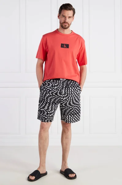 Pijama | Regular Fit Calvin Klein Underwear 	portocaliu	