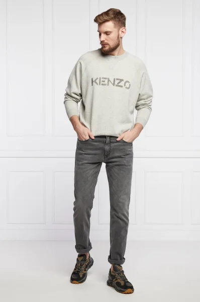 De lână pulover | Regular Fit Kenzo 	gri	