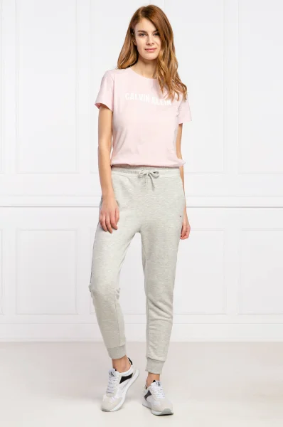 Tricou | Relaxed fit Calvin Klein Performance 	roz pudră	