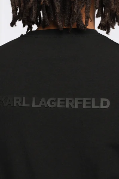 Tricou | Regular Fit Karl Lagerfeld 	negru	