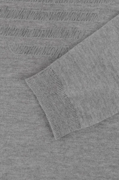 De lână pulover | Regular Fit Emporio Armani 	gri	