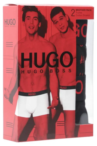 chiloți boxer 2-pack BROTHER PACK HUGO 	negru	