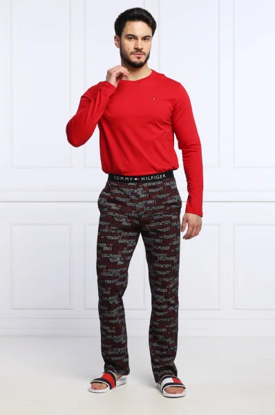 Pijama | Regular Fit Tommy Hilfiger 	roșu	