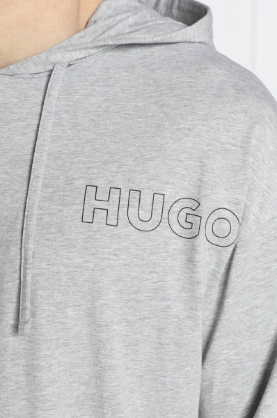 Longsleeve Unite LS- Hood | Regular Fit Hugo Bodywear 	gri	