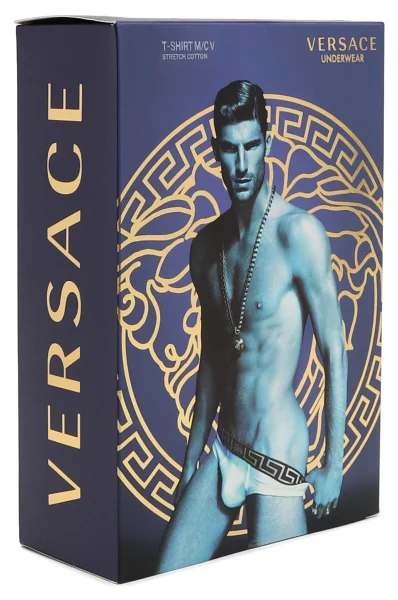 Tricou | Regular Fit | stretch Versace 	bluemarin	