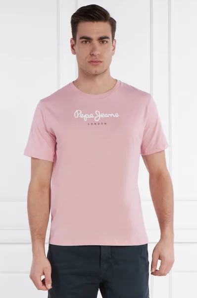 Tricou eggo | Regular Fit Pepe Jeans London 	roz	