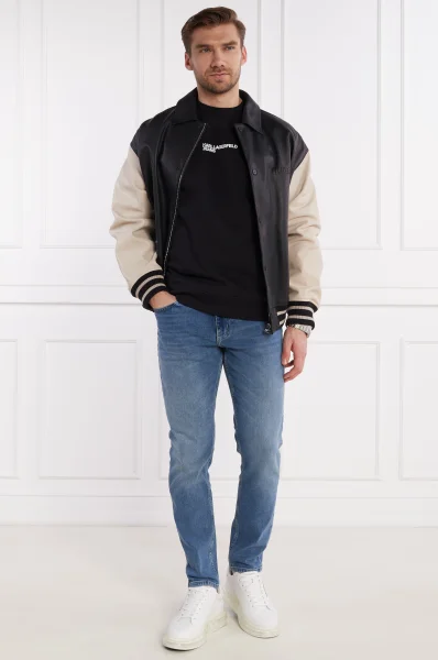 Hanorac | Regular Fit Karl Lagerfeld Jeans 	negru	