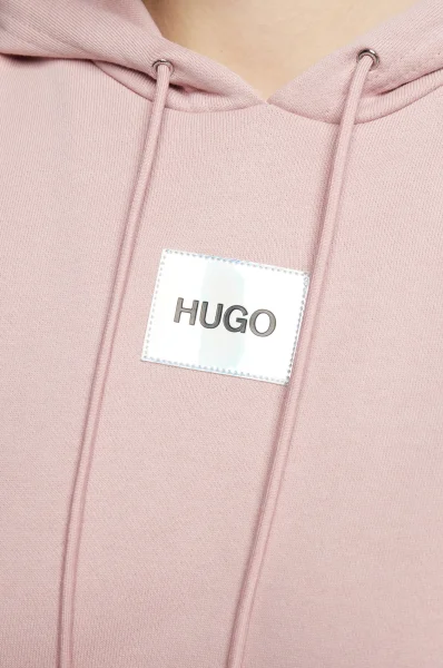 Hanorac Dasara | Comfort fit HUGO 	roz pudră	