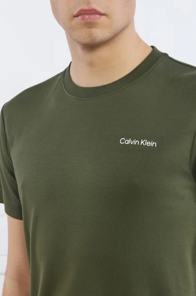Tricou | Slim Fit Calvin Klein 	verde	