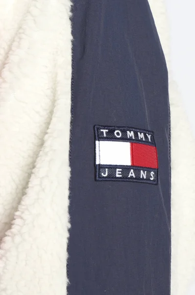 Cu două fețe geacă SHERPA | Relaxed fit Tommy Jeans 	bluemarin	