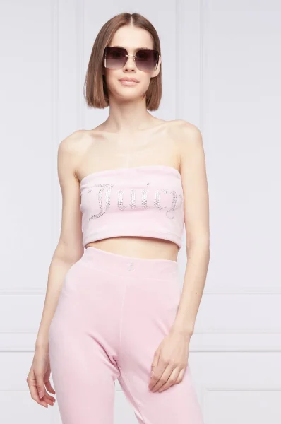 Top | Cropped Fit Juicy Couture 	roz pudră	