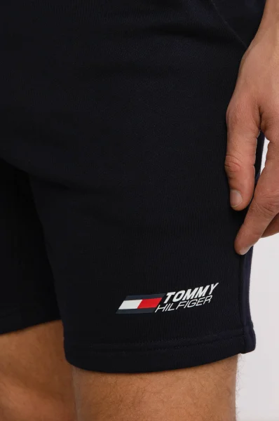 Pantaloni scurți TERRY | Regular Fit Tommy Sport 	bluemarin	