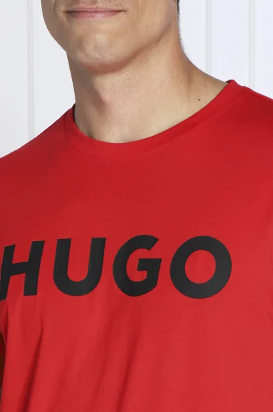 Tricou Dulivio | Regular Fit HUGO 	roșu	