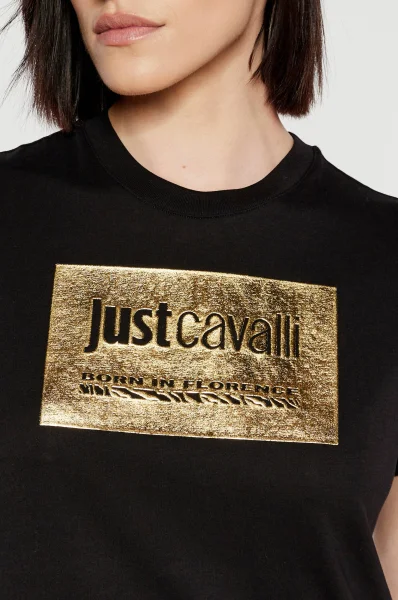 Tricou | Regular Fit Just Cavalli 	negru	